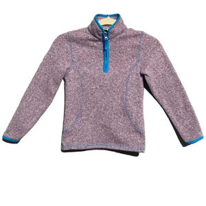 Lands End Half Zip Pullover Sweater Size Small 7-8